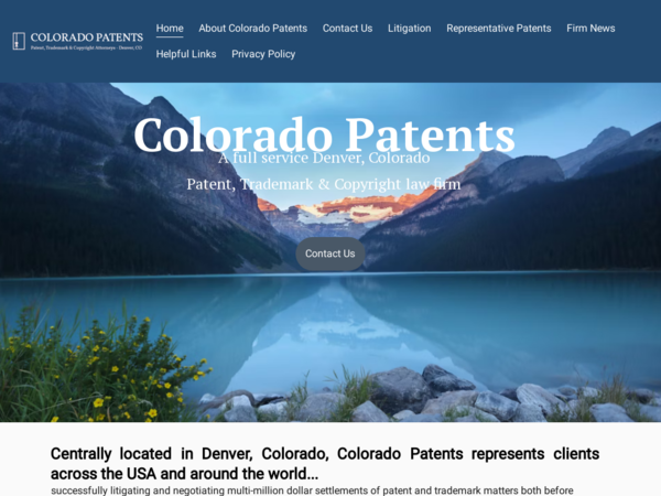 Colorado Patents