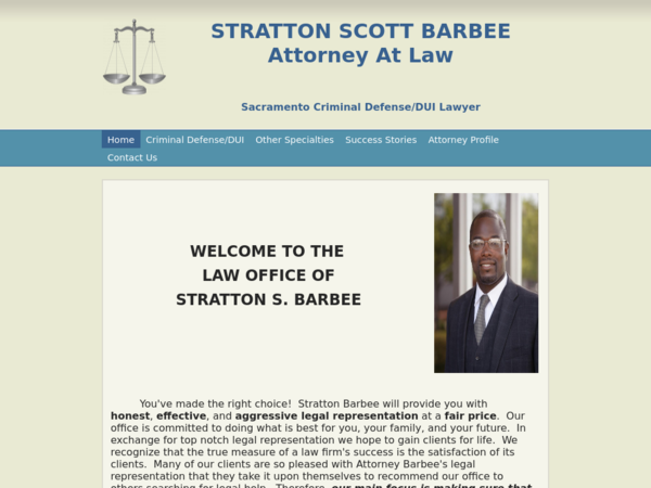 LAW Office OF Stratton Scott Barbee