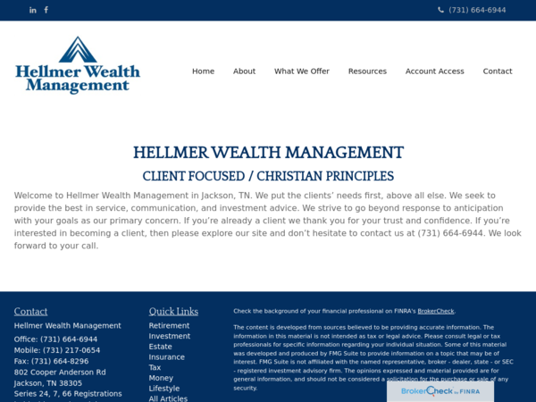 Hellmer Wealth Management