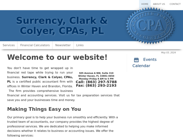 Surrency, Clark & Colyer, Cpas, PL