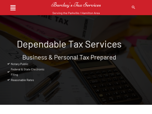 Barclay's Tax Services