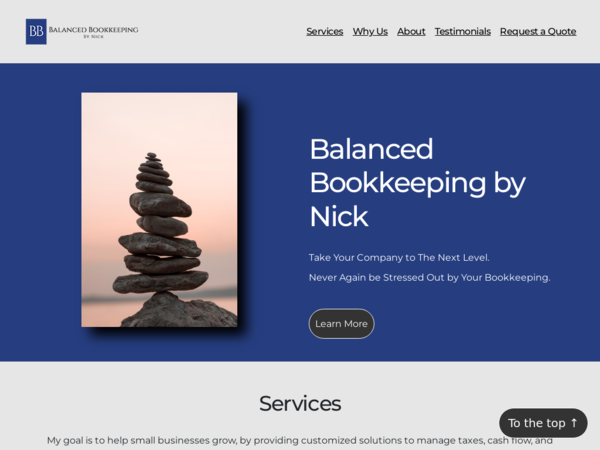 Balanced Bookkeeping by Nick