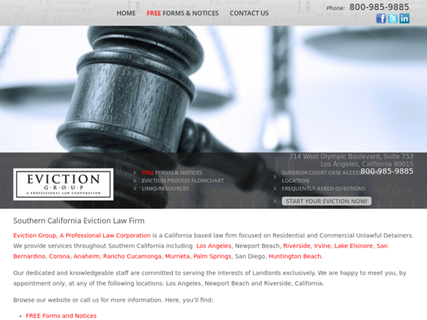 Eviction Group, A Professional Law Corporation