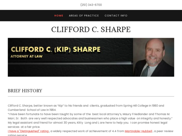 Sharpe C Clifford