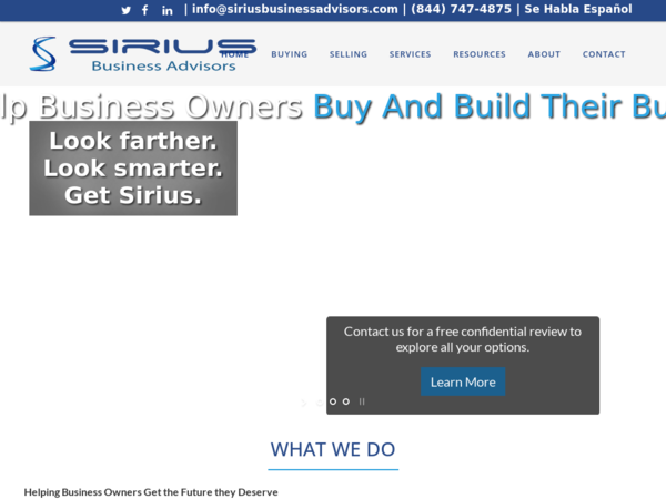 Sirius Business Advisors