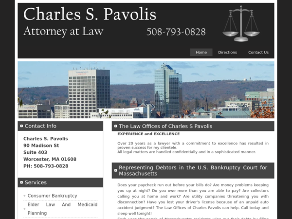 Charles S. Pavolis, Attorney At Law