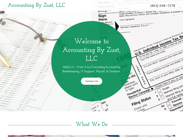 Accounting by Zust
