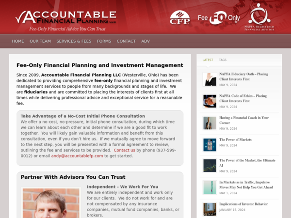 Accountable Financial Planning