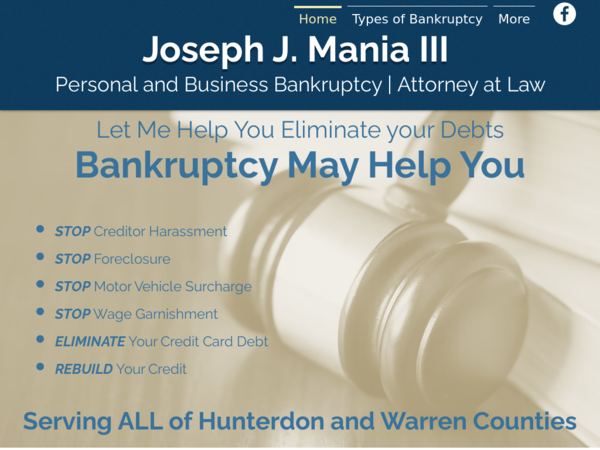 Joseph J. Mania, III - Attorney At Law