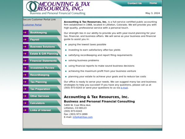 Accounting & Tax Resources