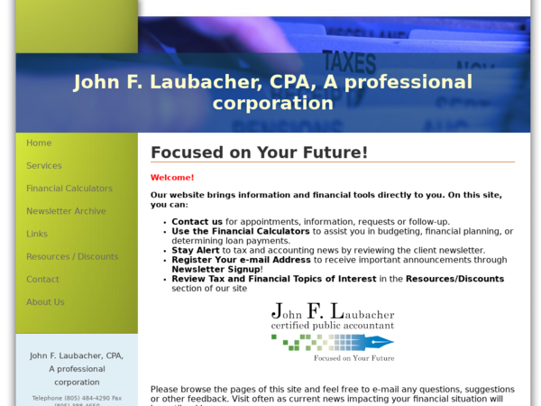Laubacher John F CPA