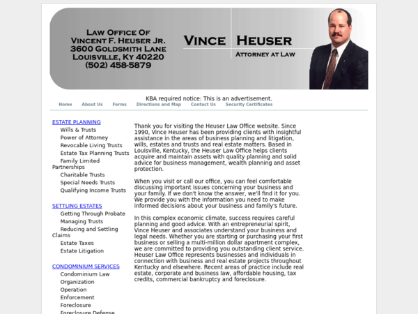 Vince Heuser Law Office