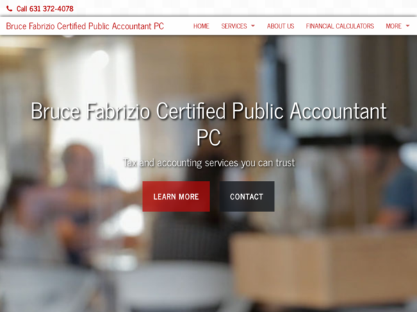 Bruce Fabrizio Certified Public Accountant