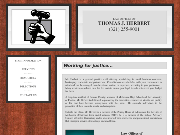 Thomas J. Herbert - Attorney at Law