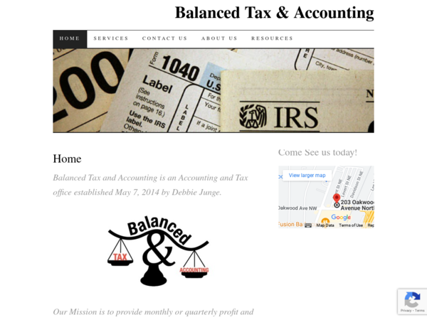 Balanced Tax and Accounting