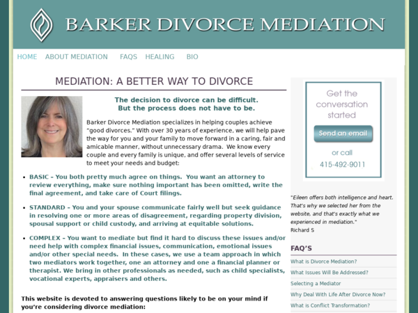 Barker Divorce Mediation