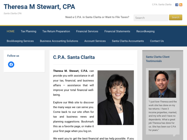 Theresa M Stewart. C.p.a An Accountancy Corporation