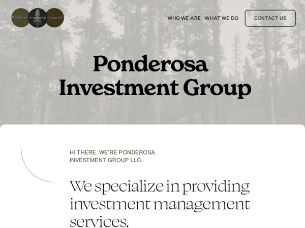 Ponderosa Investment Group Ll:c