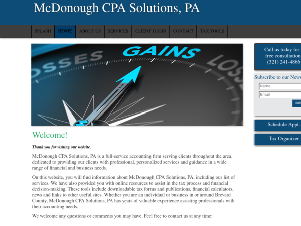 McDonough CPA Solutions, PA