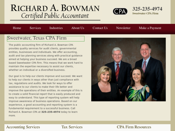 Richard A. Bowman CPA