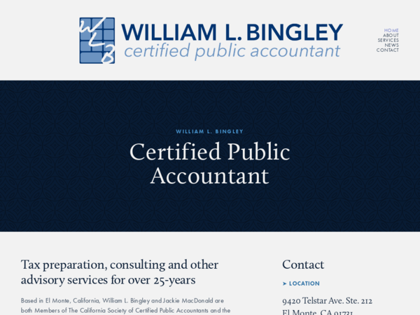 Bingley William L CPA