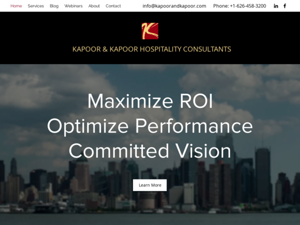 Kapoor & Kapoor Hospitality Consultants