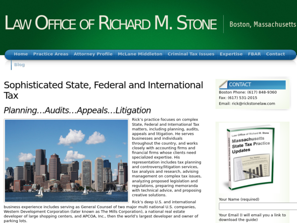Law Office of Richard M. Stone