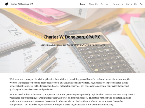 Charles W Donelson CPA