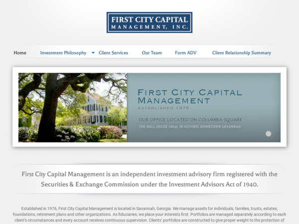 First City Capital Management