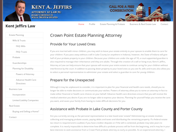 Kent A. Jeffirs, Attorney at Law