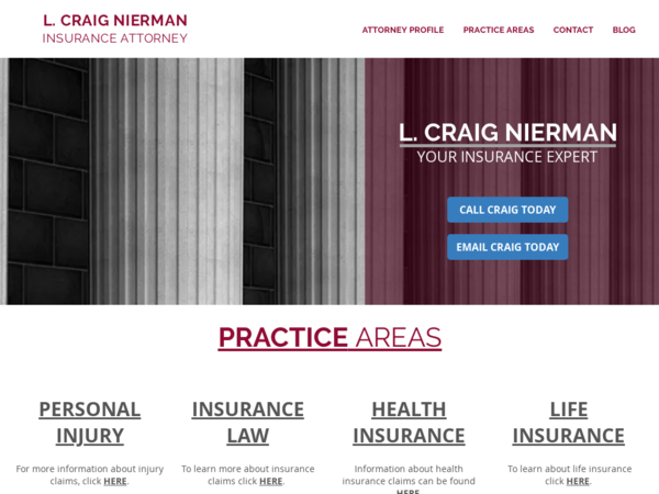 Craig Nierman - Insurance Injury Attorney
