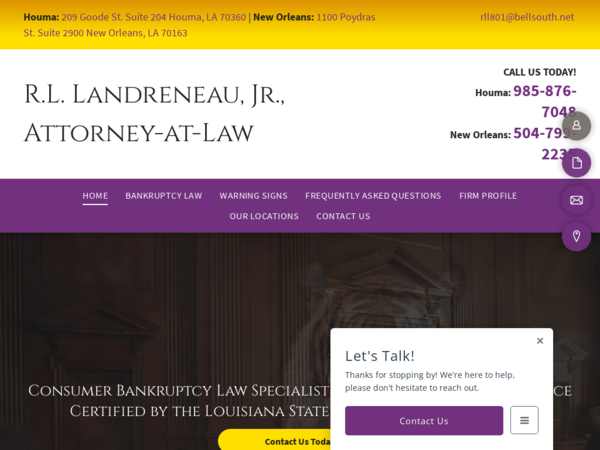 R. L. Landreneau, Jr. Attorney-at-Law