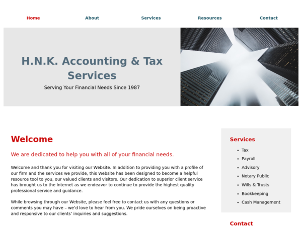 HNK Accounting & Tax Services