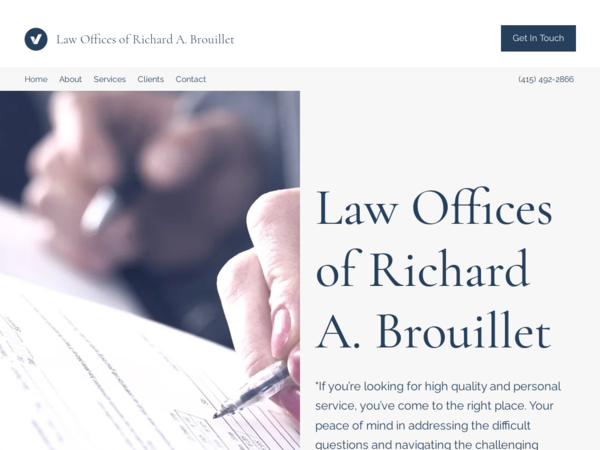 Richard Brouillet Law Offices