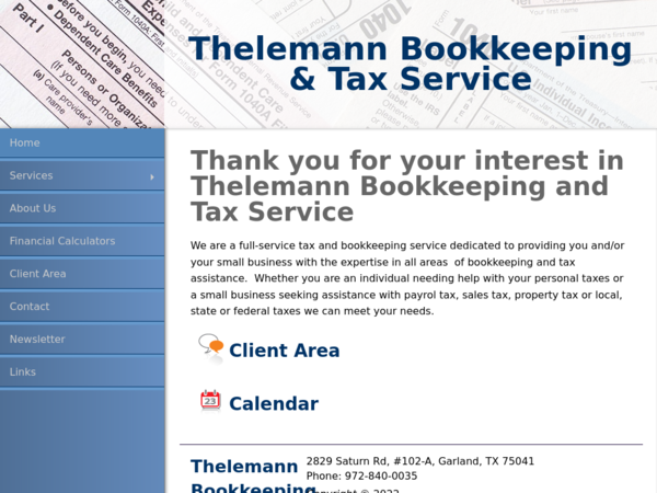Thelemann Bookkeeping & Tax Service