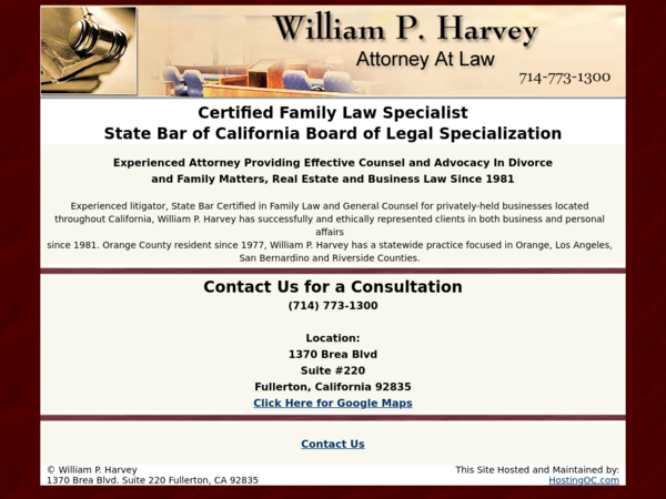 William Harvey Attorney at Law