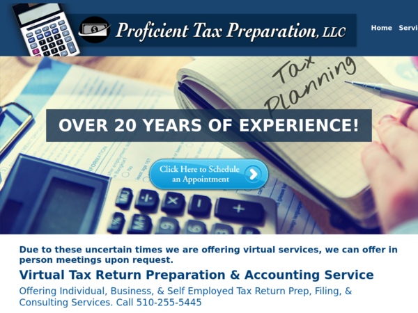 Proficient Tax Preparation