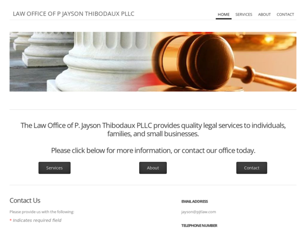 Law Office of P. Jayson Thibodaux