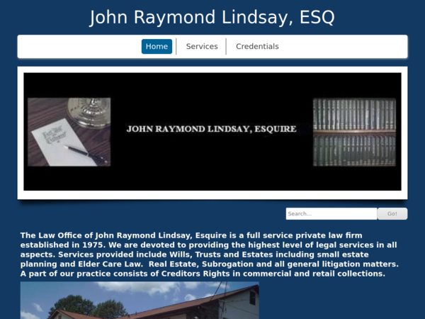 John Raymond Lindsay, ESQ
