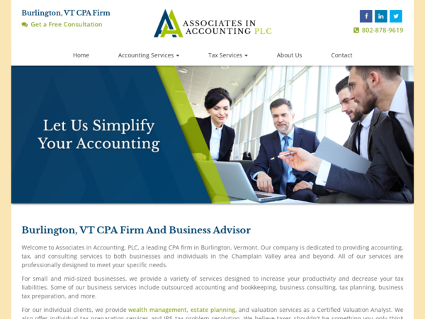 Associates in Accounting PLC