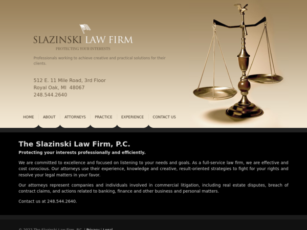 The Slazinski Law Firm