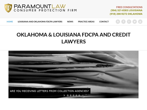 Paramount Law Consumer Protection Lawyers