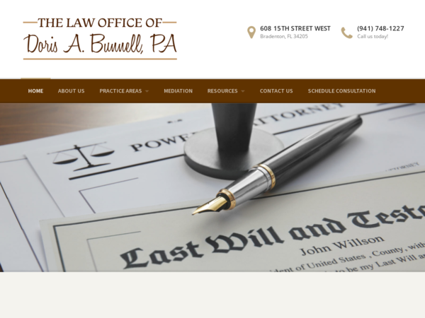 The Law Office of Doris A. Bunnell, PA