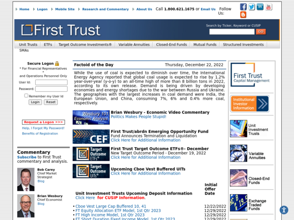 First Trust Portfolios