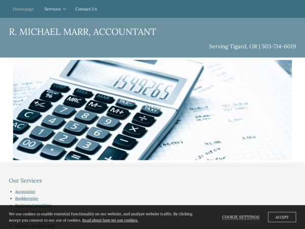 R. Michael Marr, Accountant
