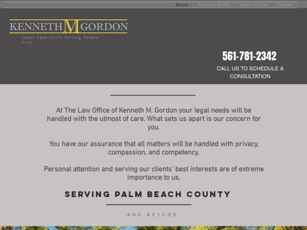The Law Office of Kenneth M. Gordon
