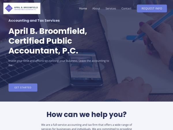 April B. Broomfield, CPA