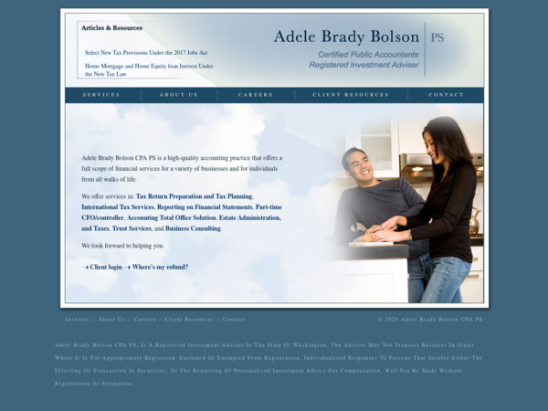 Adele Brady Bolson, Cpa, PS