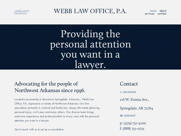 Webb Law Office
