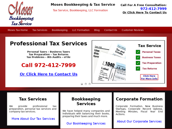 Moses Bookkeeping & Tax Services